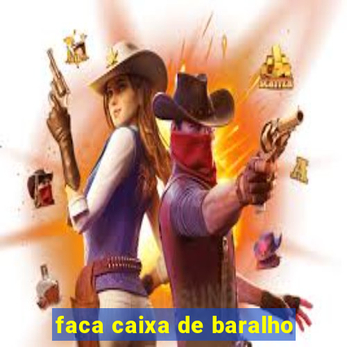 faca caixa de baralho